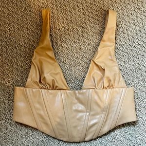 Zara Women’s Corset - Yellow Size XS